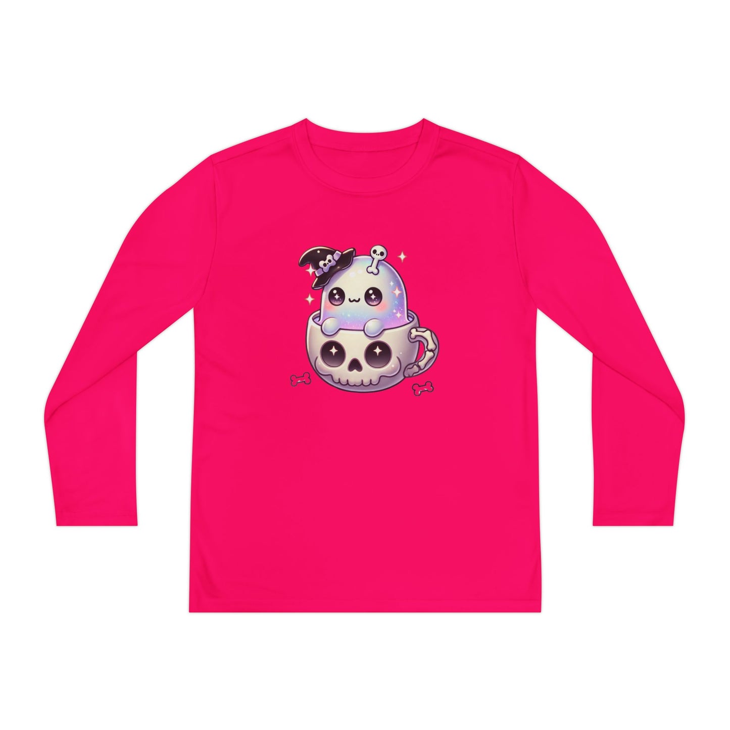 Skully Sips Youth Long Sleeve Tee