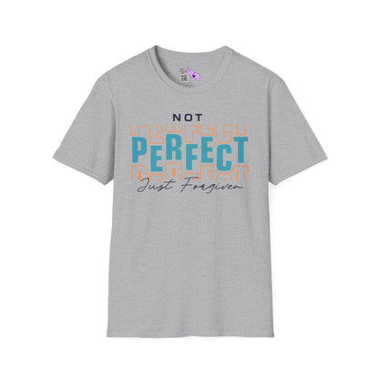 Not Perfect Just Forgiven Adult T-shirt
