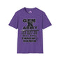 GenX Army We May Be Old But We Will Still Throw Hands T-shirt