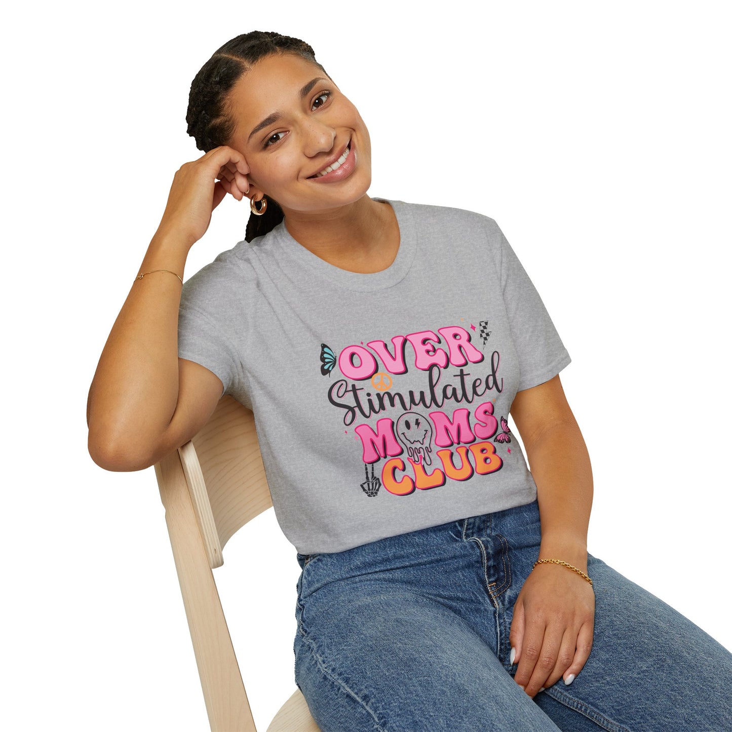 Overstimulated Mom's Club T-shirt