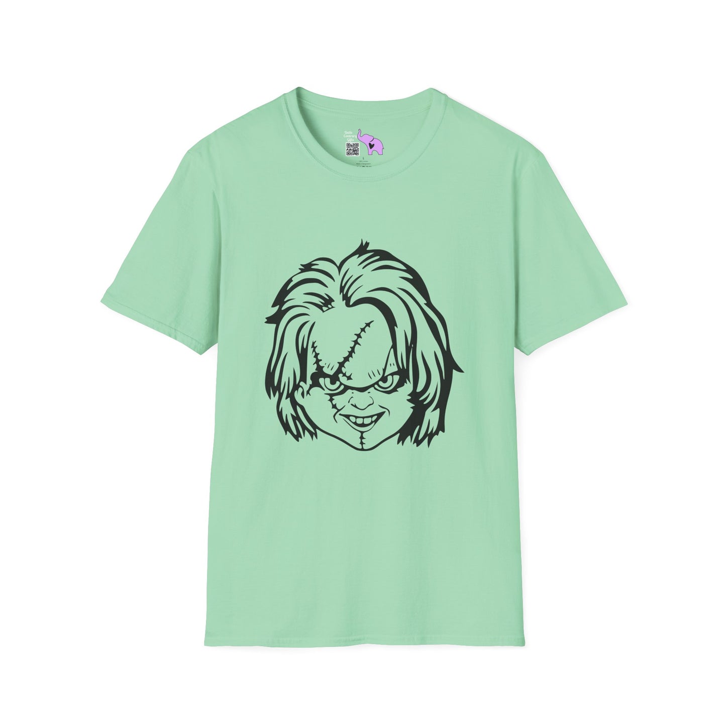 Simple Chucky Face Adult T-shirt