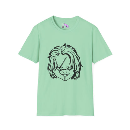 Simple Chucky Face Adult T-shirt