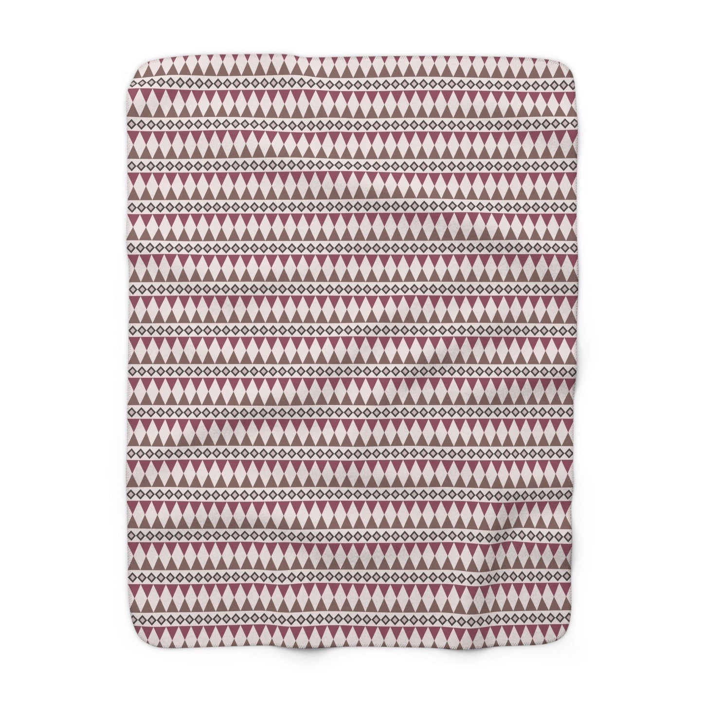 Rosewood Cairn Stripes Fleece Blanket