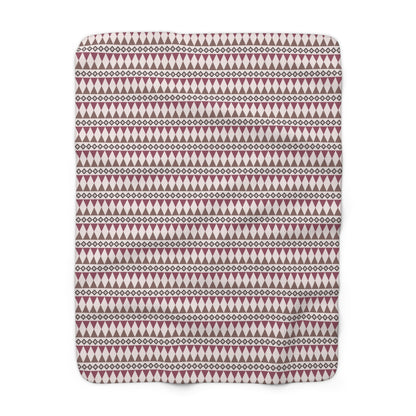 Rosewood Cairn Stripes Fleece Blanket
