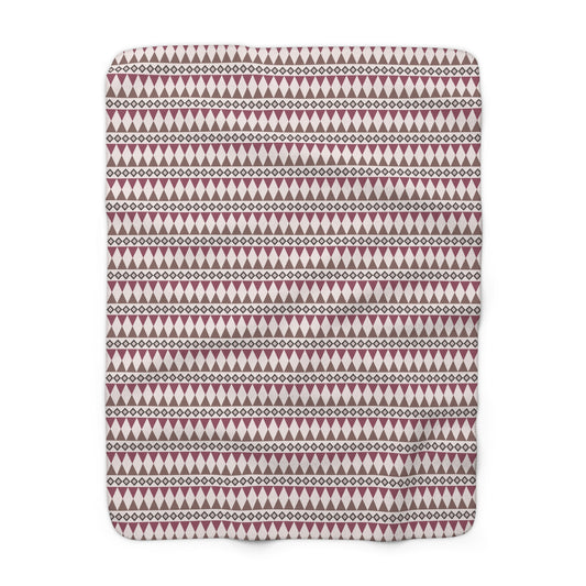 Rosewood Cairn Stripes Fleece Blanket