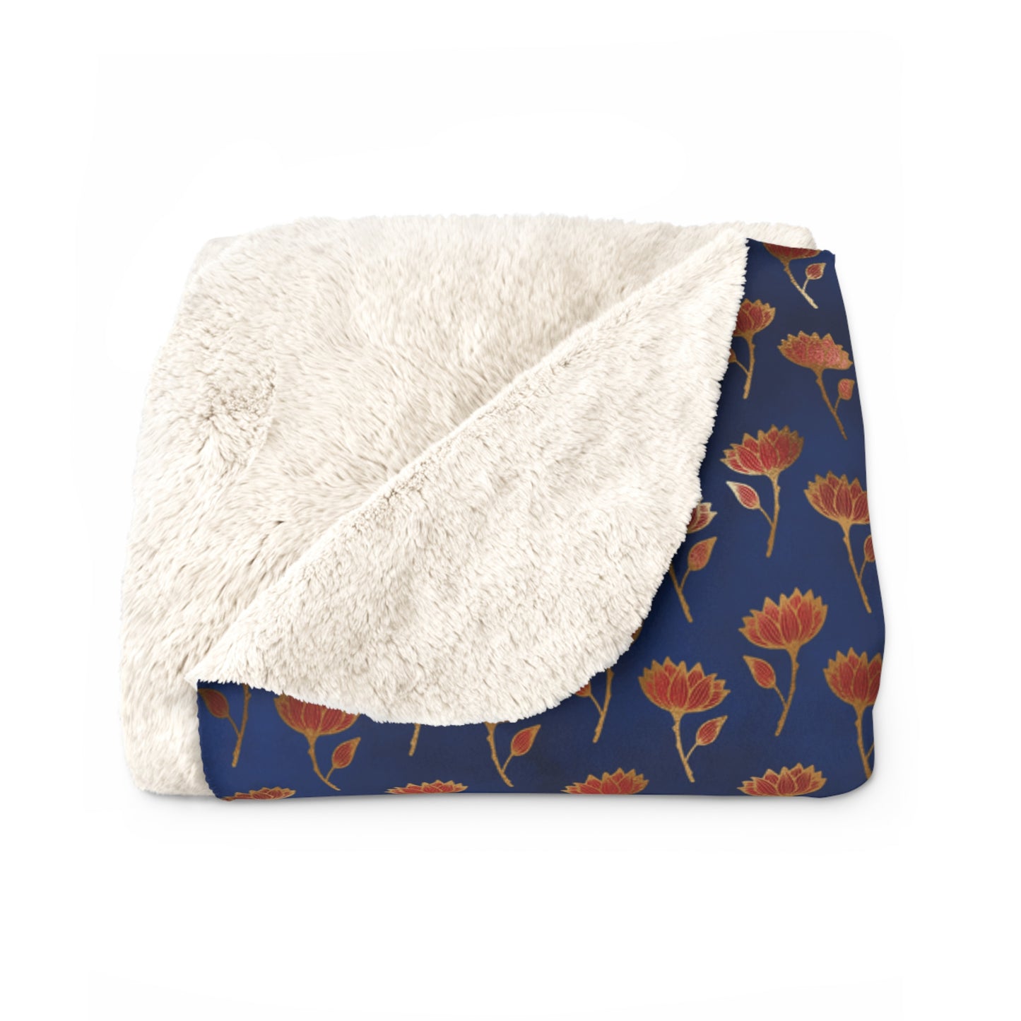 Crimson Luxe Petals Basic Bedding Set