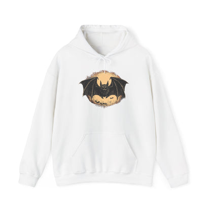 Bat Over Moon Heavy Blend™ Hooded Sweatshirt