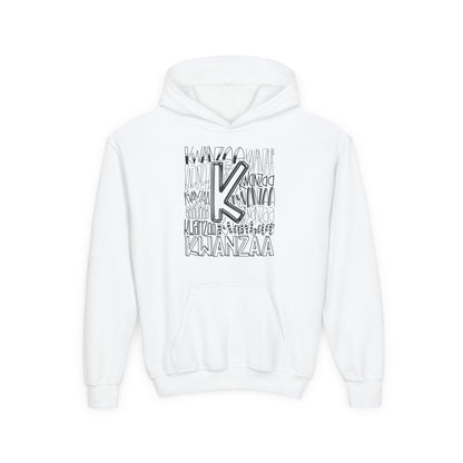 Kwanzaa Wordcloud Youth Hoodie