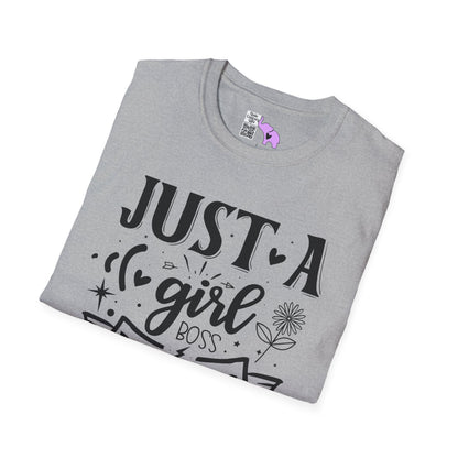 Just A Girl Boss Building Her Empire Adult T-shirt