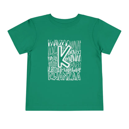 Kwanzaa Wordcloud Toddler Tee