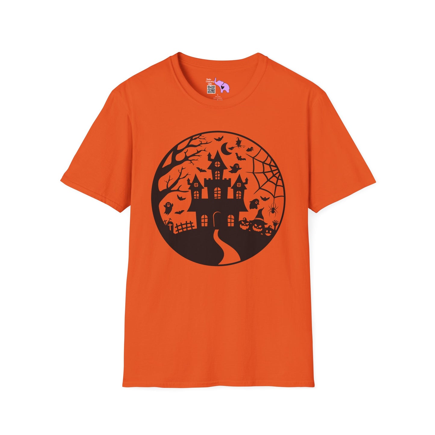 Haunted House on the Hill Adult T-shirt