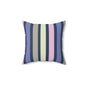 Earthy Stripes Throw Pillow