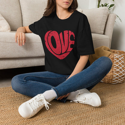 Heart of Love Adult T-shirt
