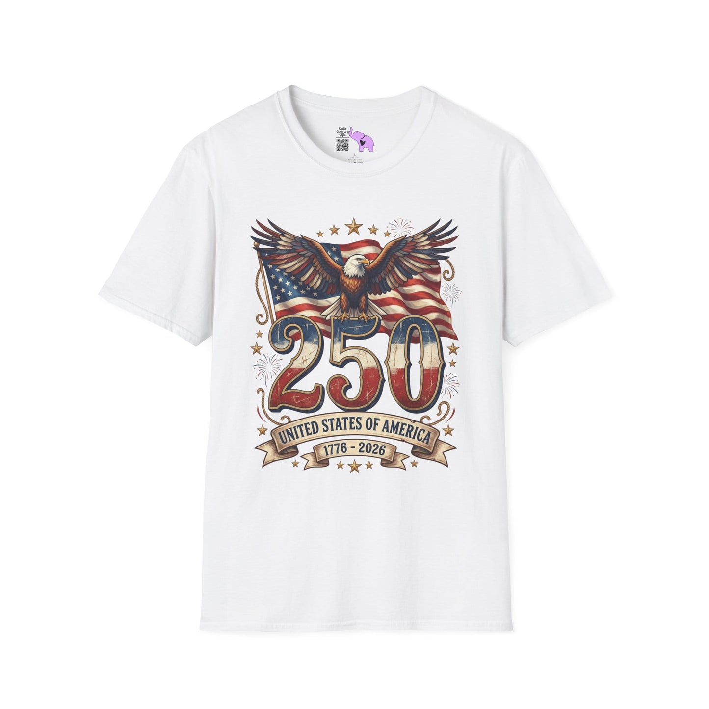 Bald Eagle 250 United States of America Adult T-shirt