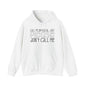 Call Me Antisocial Just Please Don't Call Me Heavy Blend™ Hooded Sweatshirt