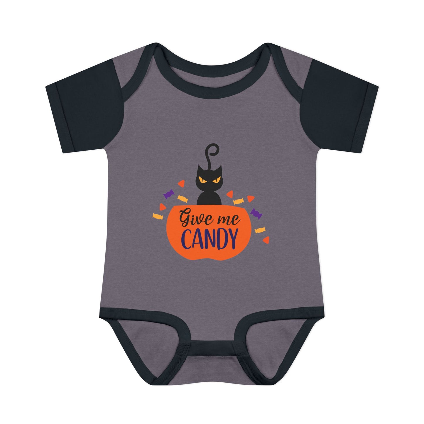 Give Me Candy Baby Rib Bodysuit