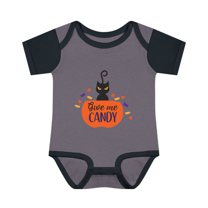 Give Me Candy Baby Rib Bodysuit