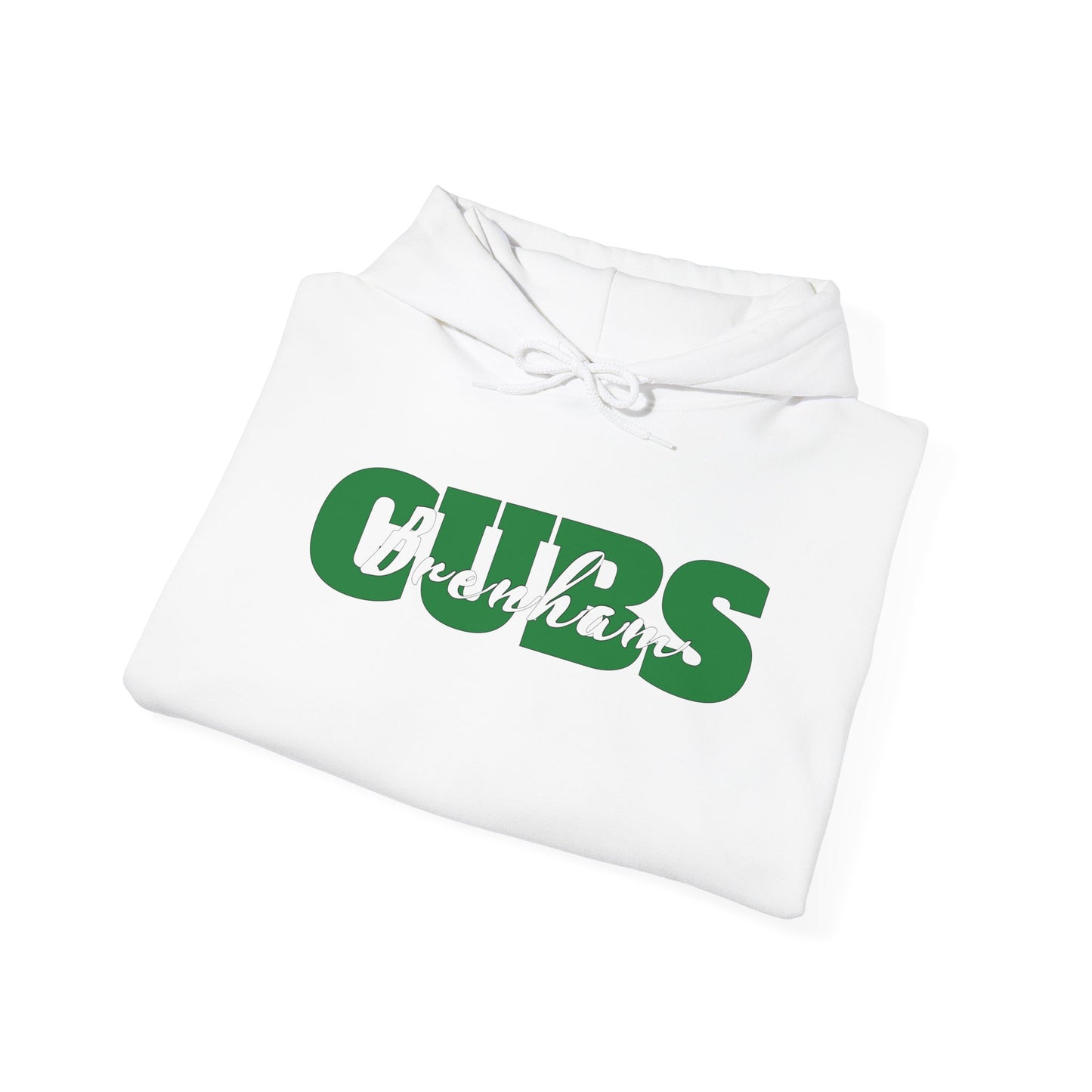 Brenham Cubs Double Text Adult Heavy Blend™ Hooded Sweatshirt