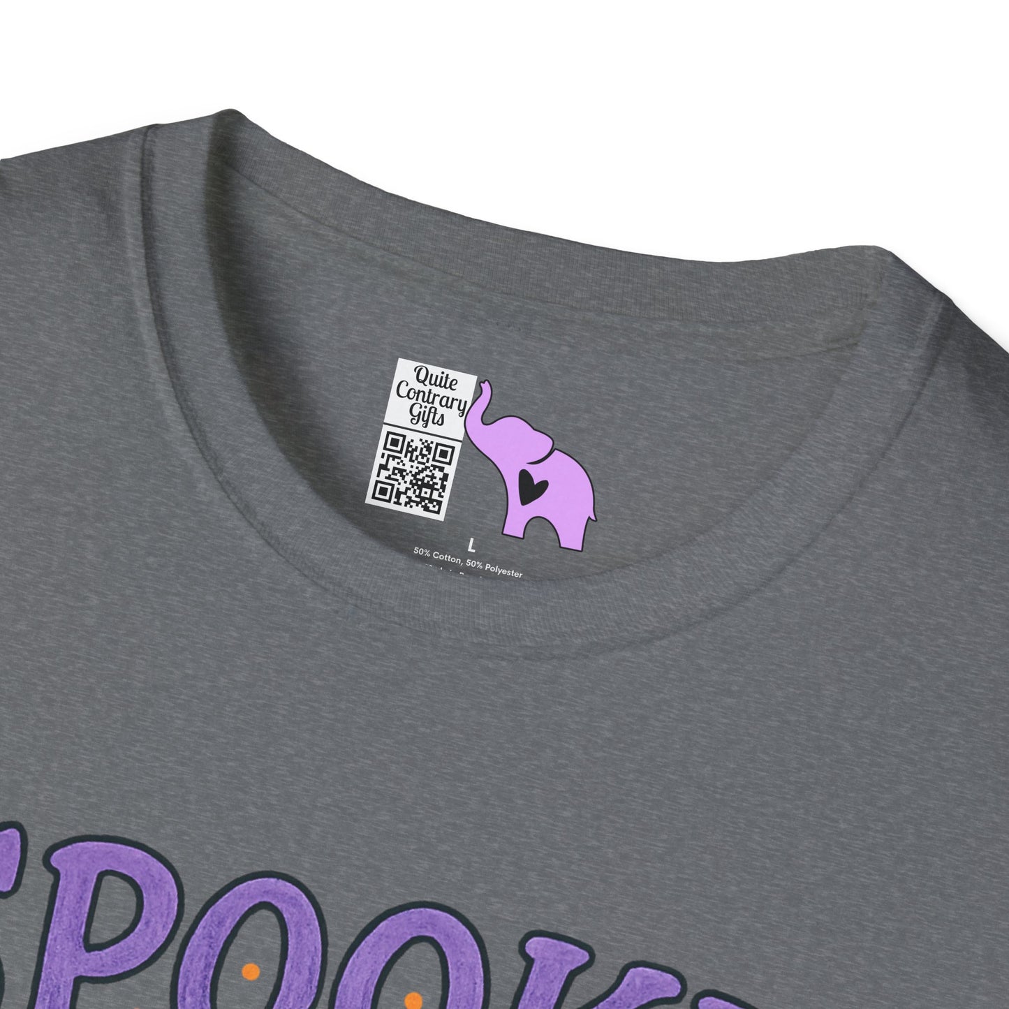 Spooky Teacher Adult T-shirt