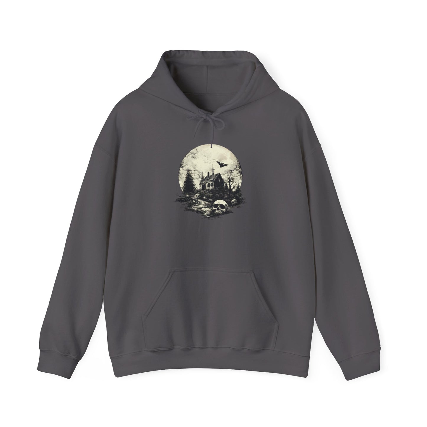 Creepy Full Moon Heavy Blend™ Hooded Sweatshirt