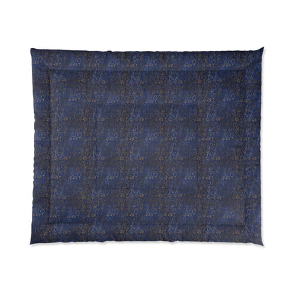 Sapphire Gilded Garden Comforter