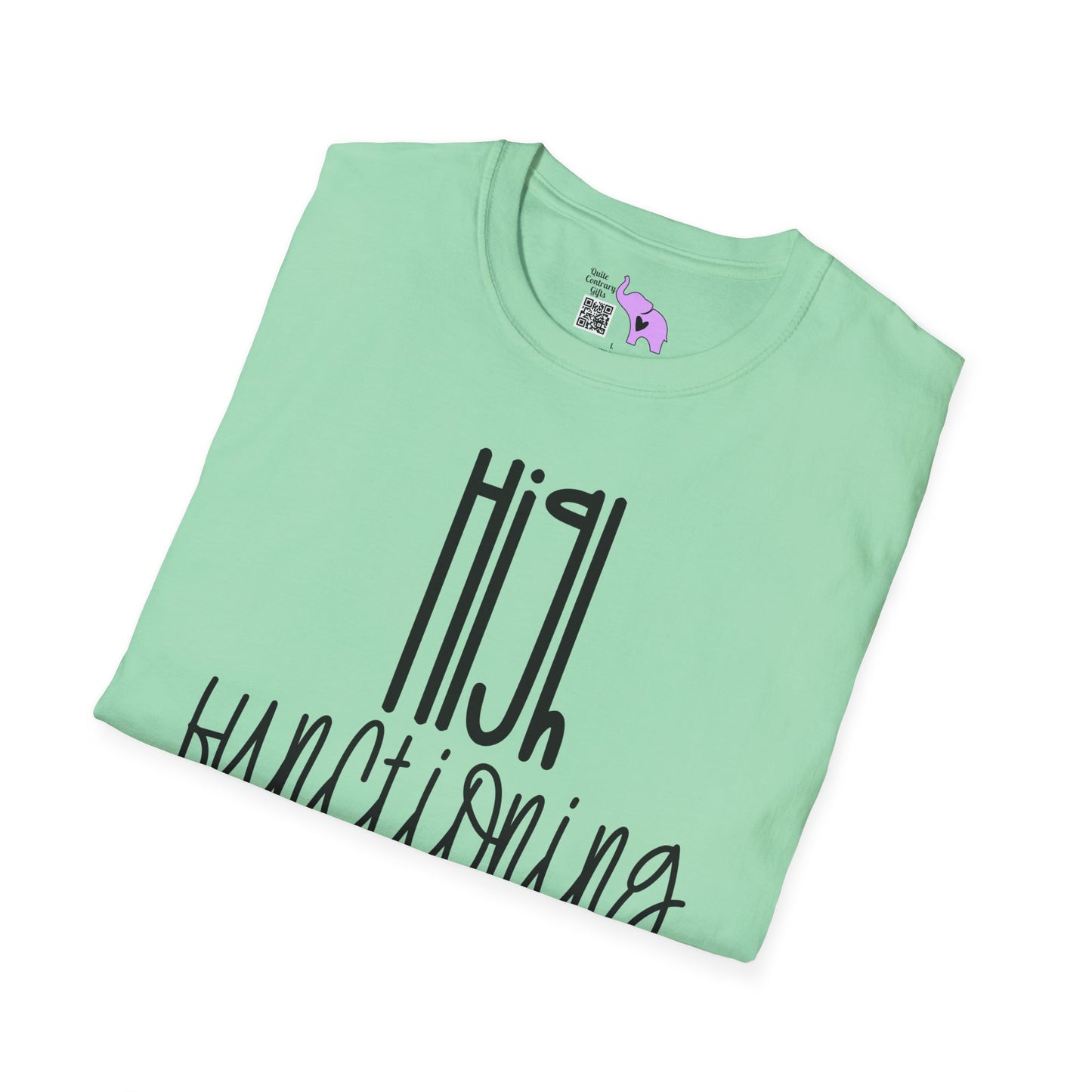 High Functioning Introvert Adult T-shirt