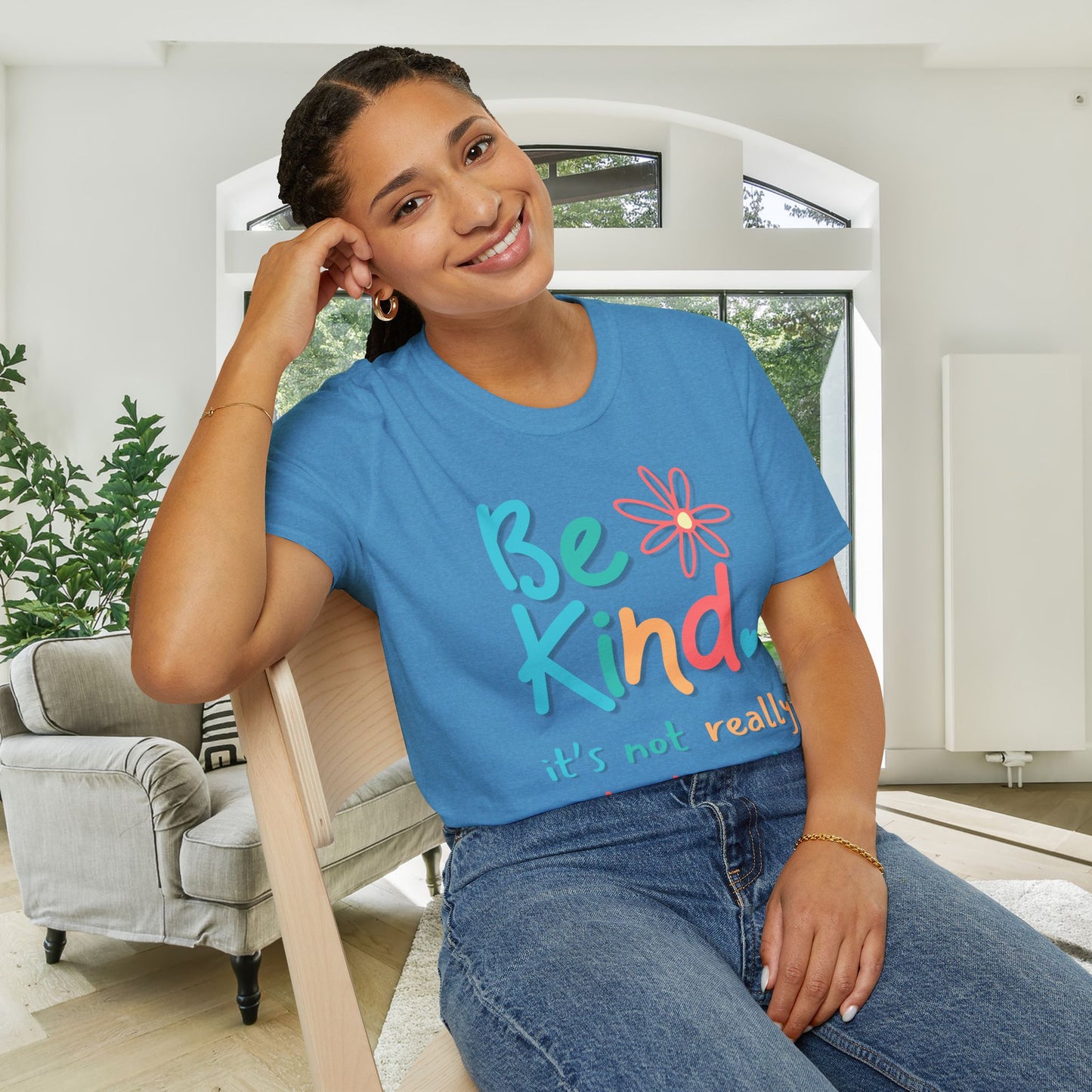 Be Kind. It's Not That Hard Adult T-shirt