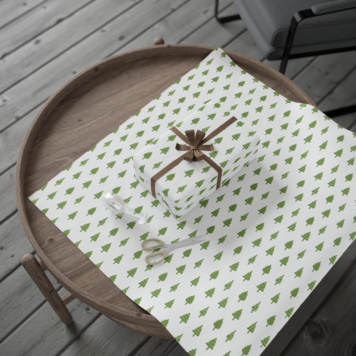 Winter Pines Wrapping Paper