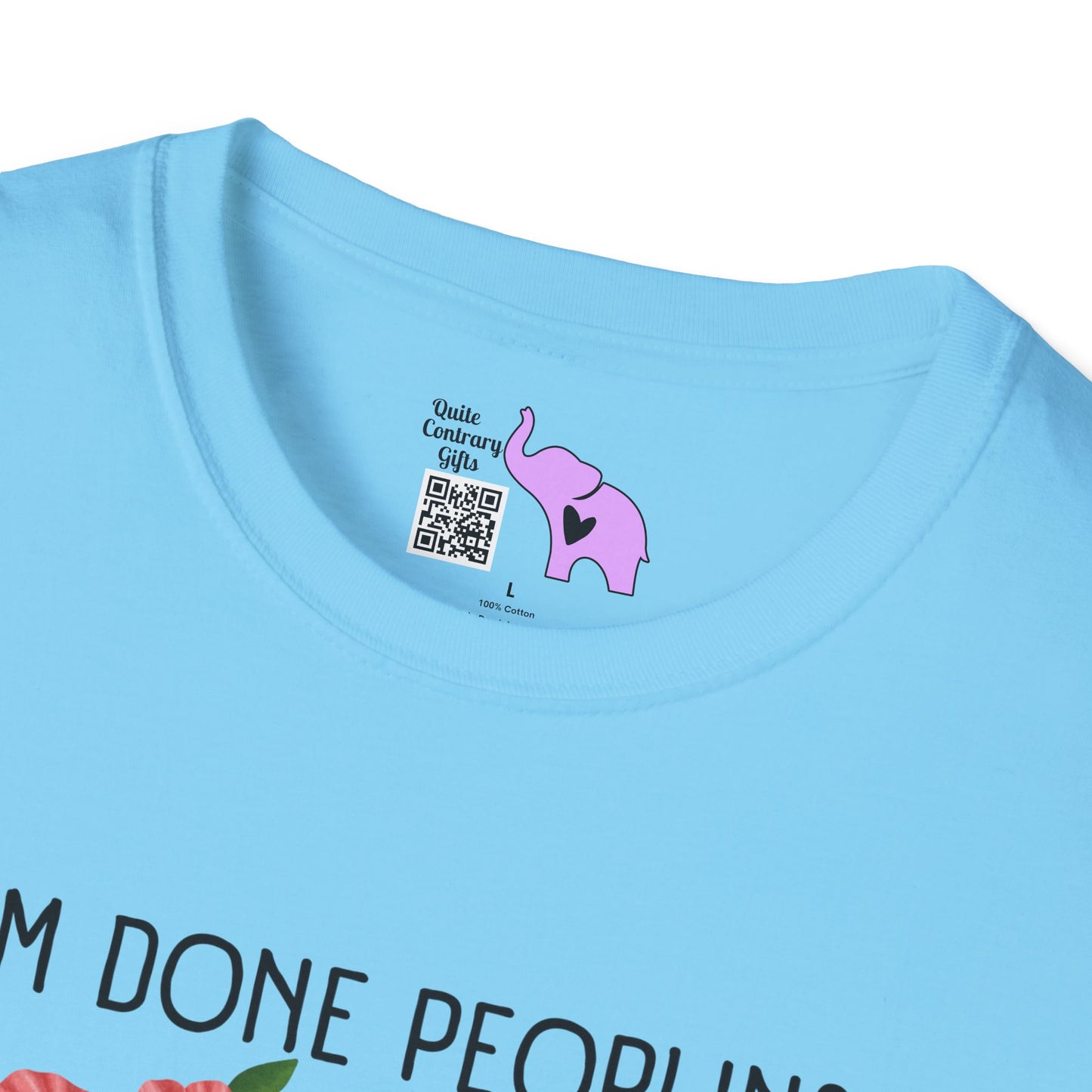 I'm Done Peopling Where Are My Books T-shirt