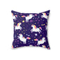 Unicorniverse Throw Pillow
