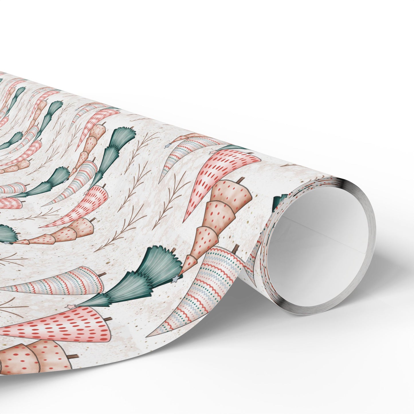 Merry Pines Wrapping Paper