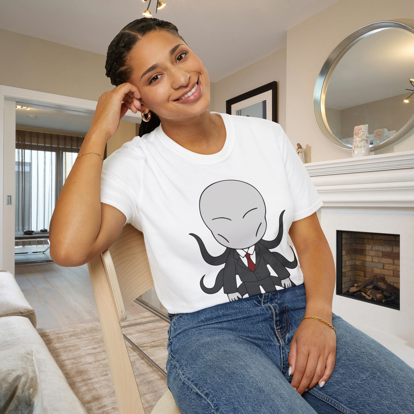 Men In Black Alien Baby Adult T-shirt