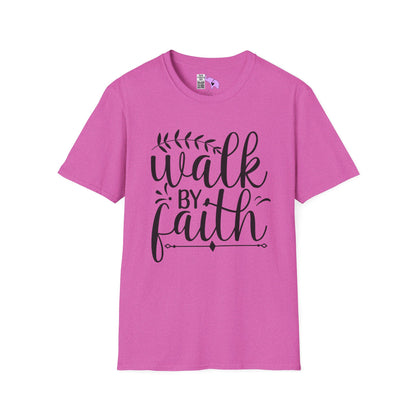 Walk By Faith (2) Adult T-shirt