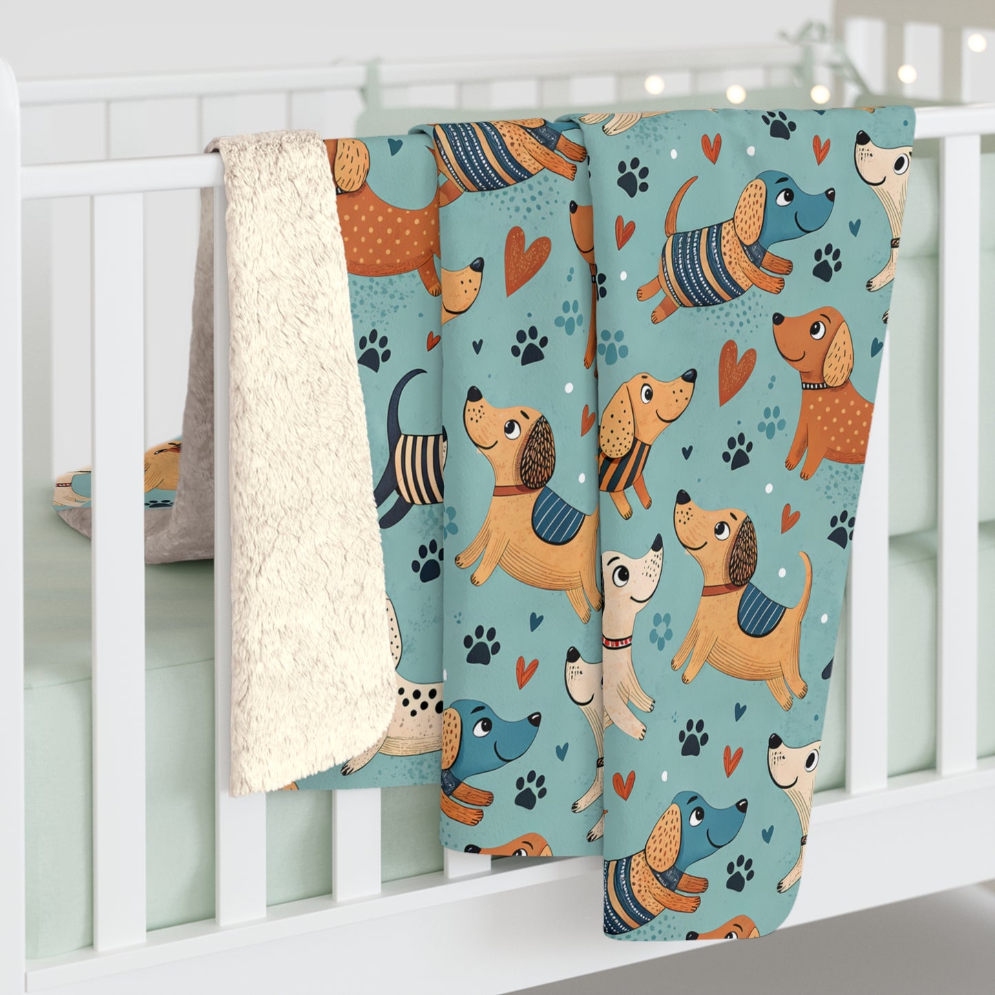 Dapper Doggies Fleece Blanket