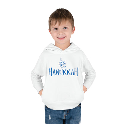 Hanukkah Toddler Pullover Fleece Hoodie