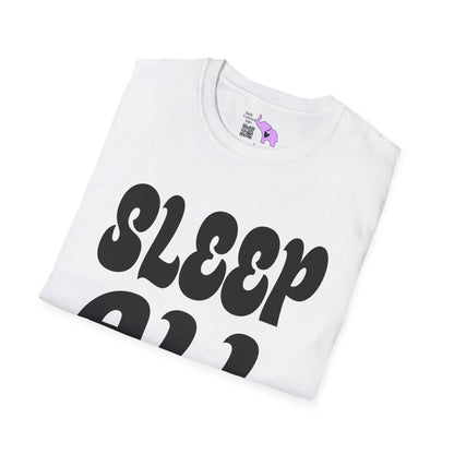 Sleep All Day Adult T-shirt