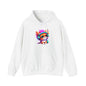 Cool Kitten w/Headphones Heavy Blend™ Hooded Sweatshirt