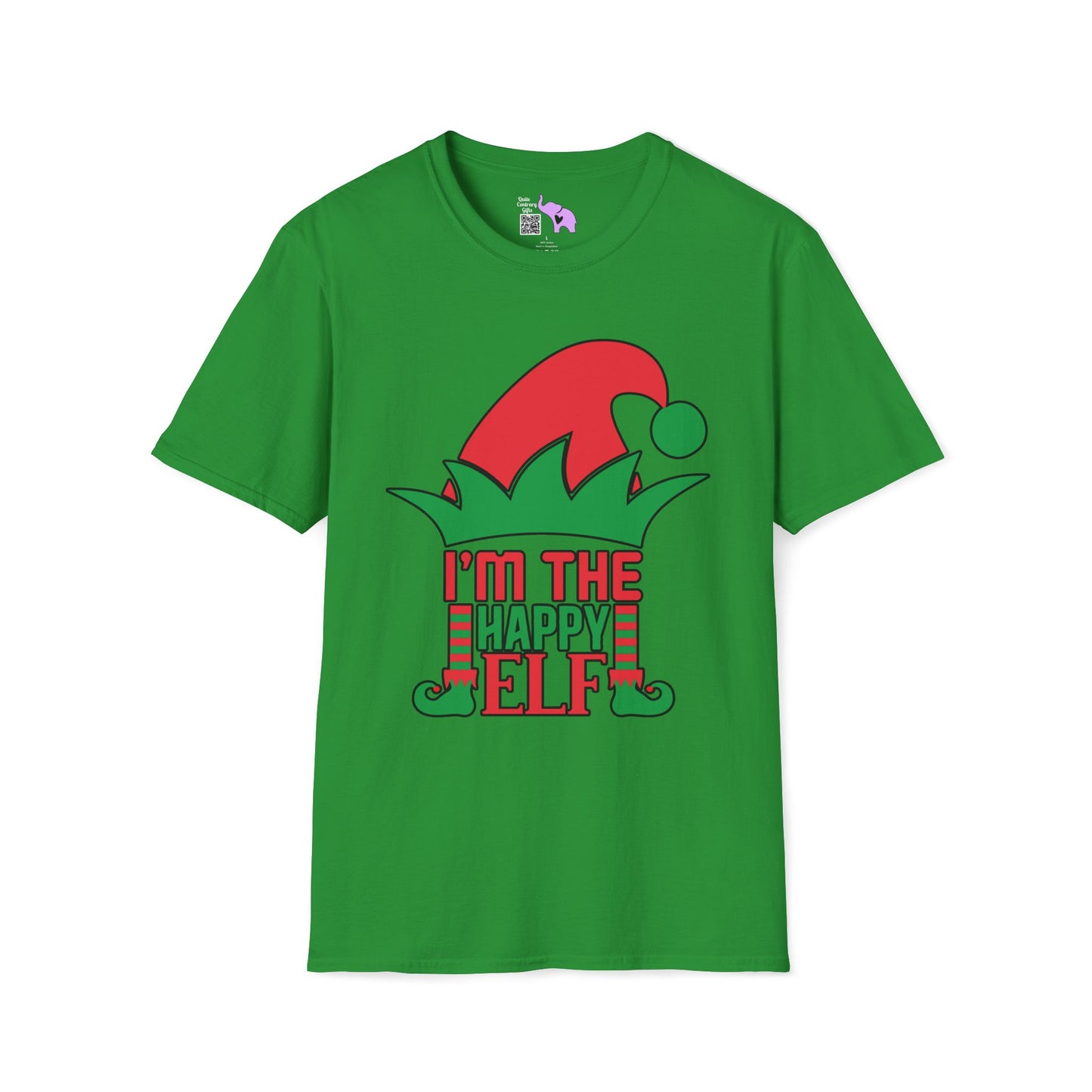 I'm The Happy Elf Adult T-shirt