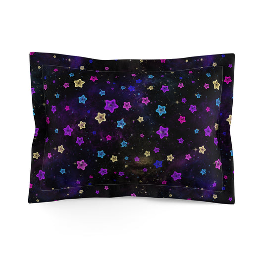 Starry Sky Microfiber Pillow Sham