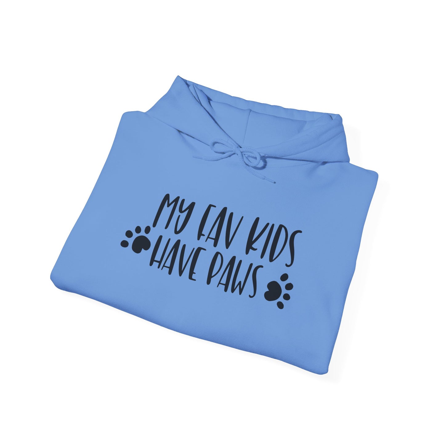 My Fav Kids Have Paws Adult Heavy Blend™ Hooded Sweatshirt