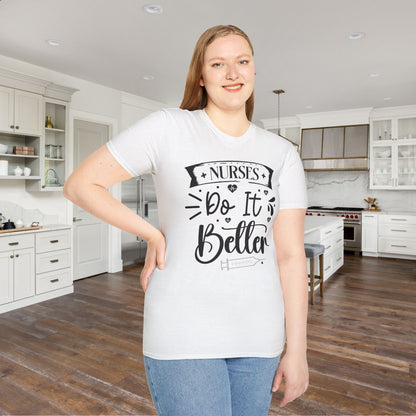 Nurses Do It Better Adult T-shirt