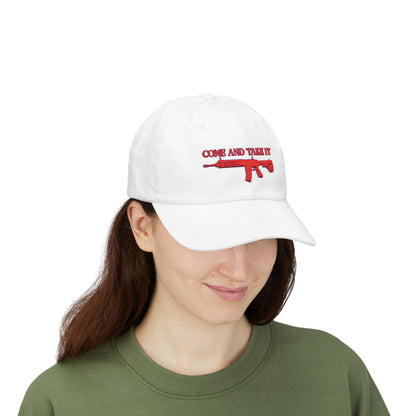 Come & Take It Embroidered Classic Dad Cap