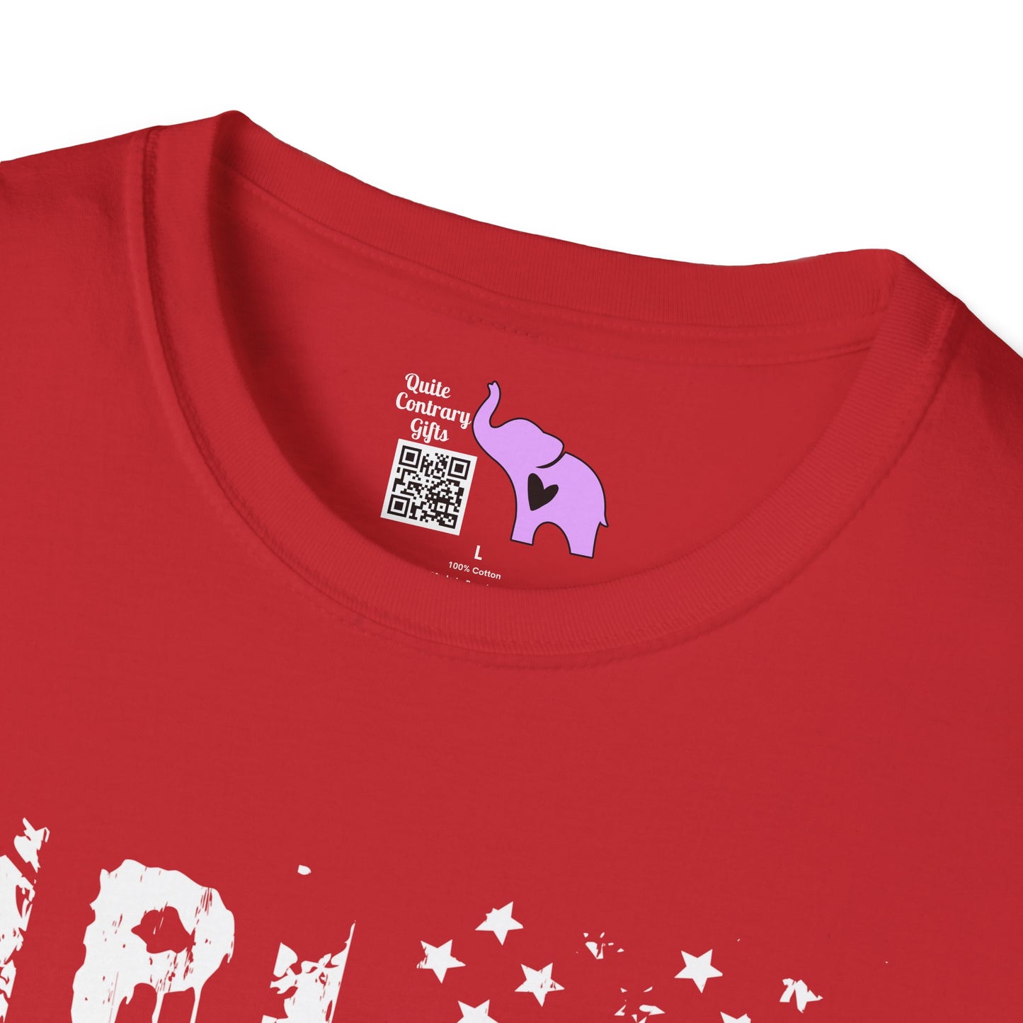 Proud American Flag Adult T-shirt