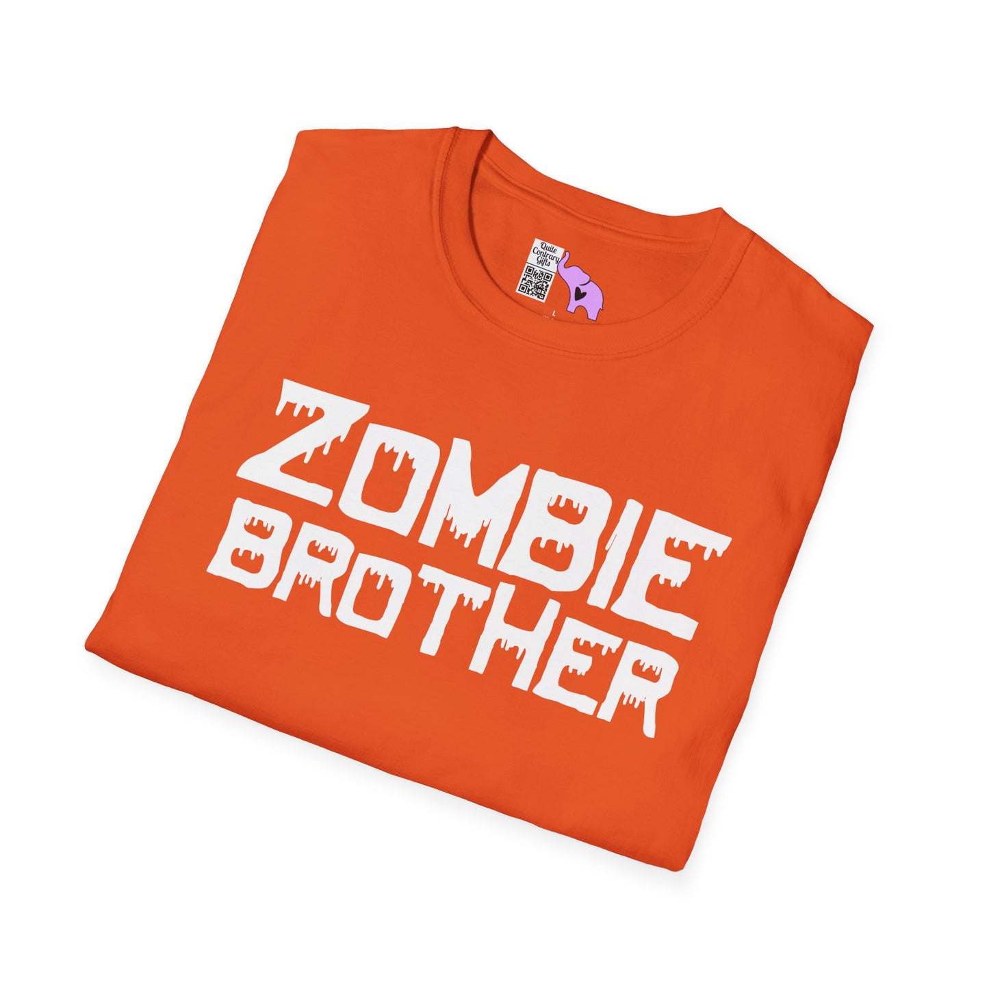 ""Zombie Brother Adult T-shirt
