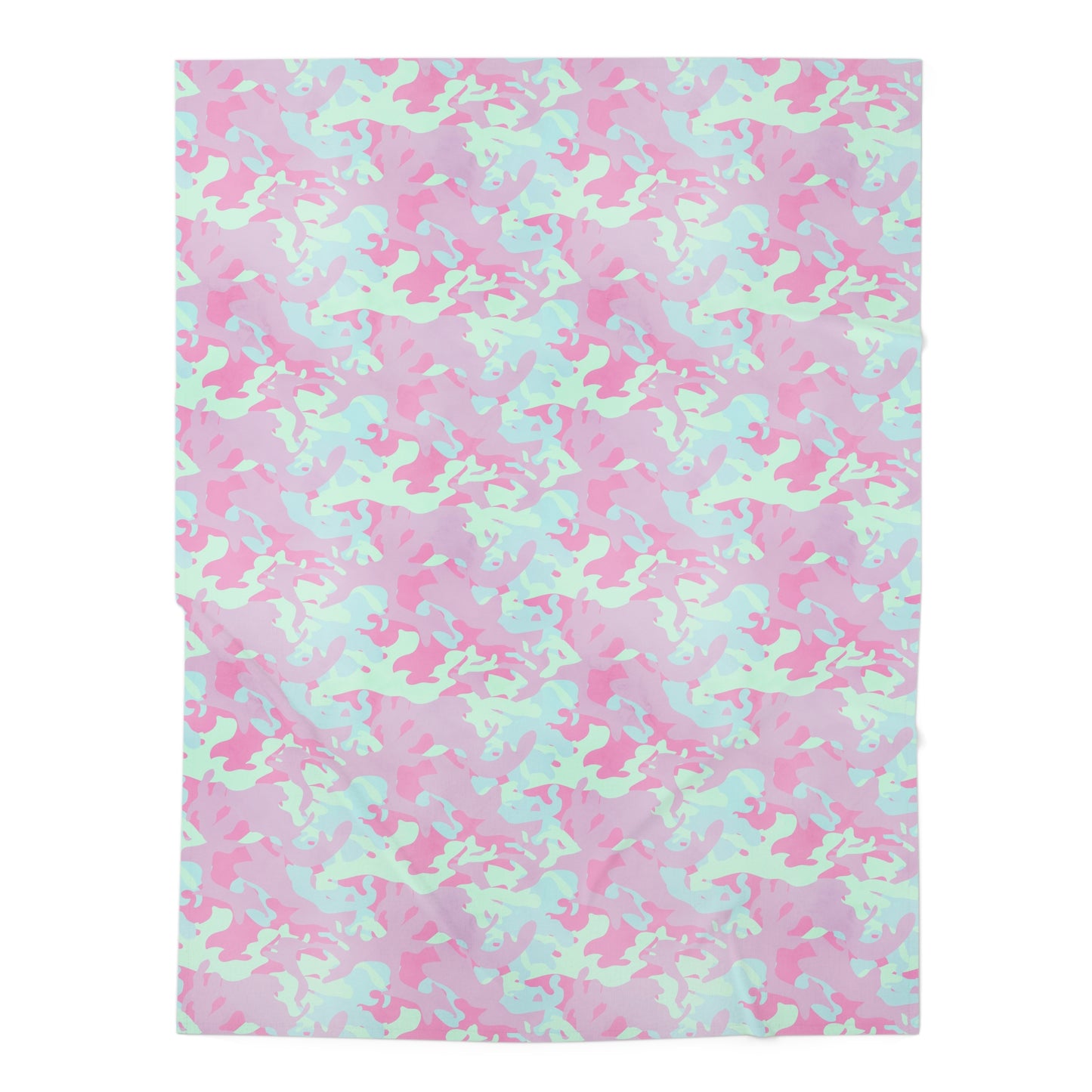 Berry Sorbet Camo Baby Swaddle Blanket