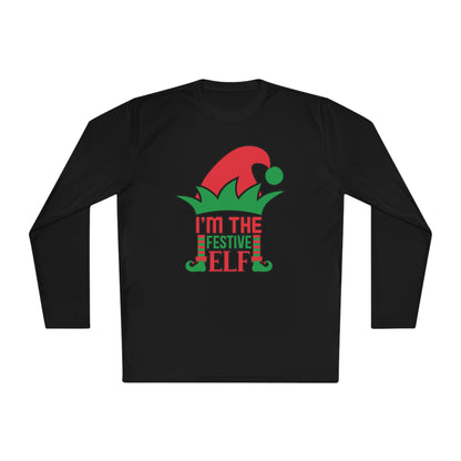 I'm The Festive Elf Adult Long Sleeve Tee