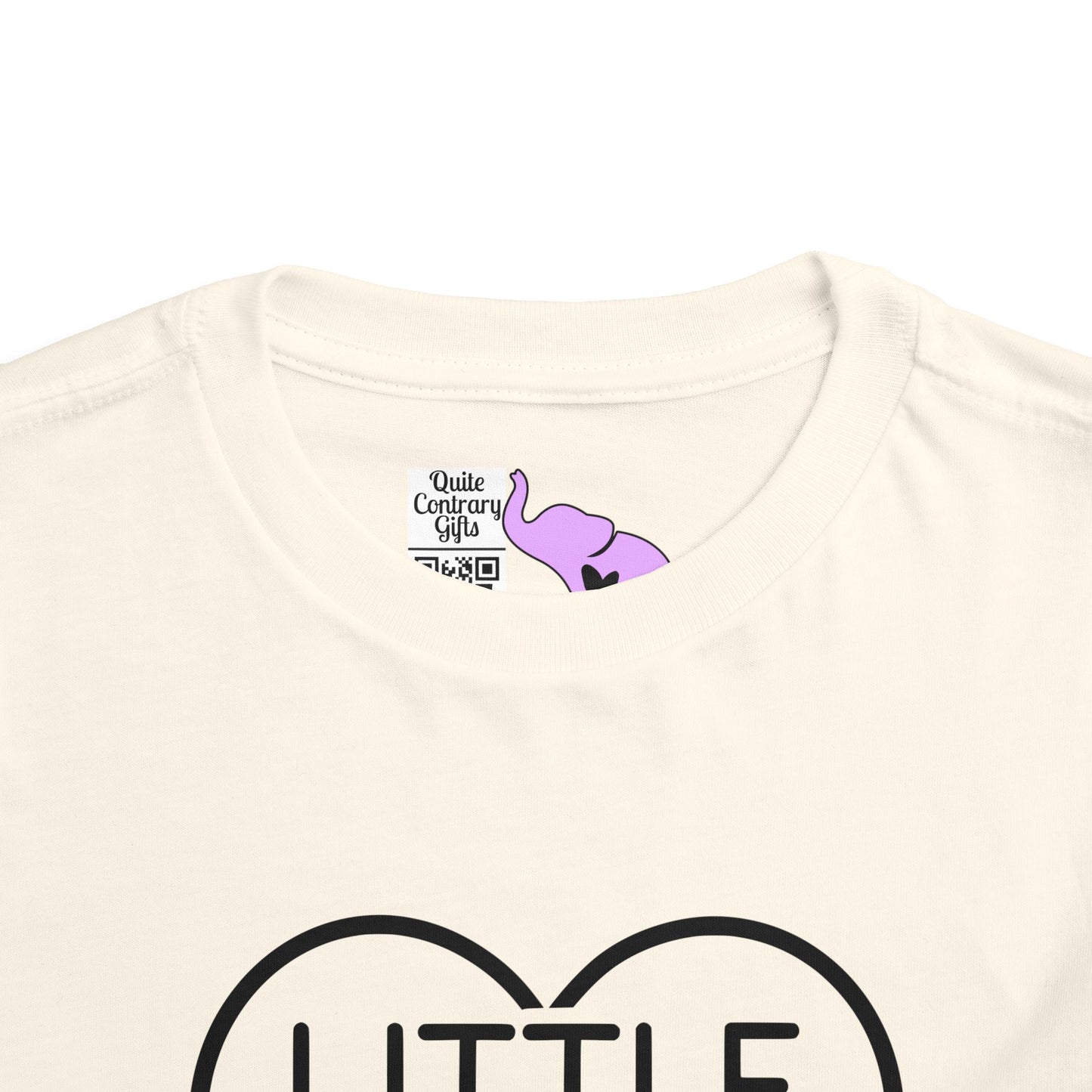 Little Sister (Heart) Toddler Tee