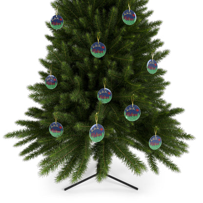 Believe Glass Ornament