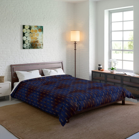 Midnight Sage Bloom Basic Bedding Set
