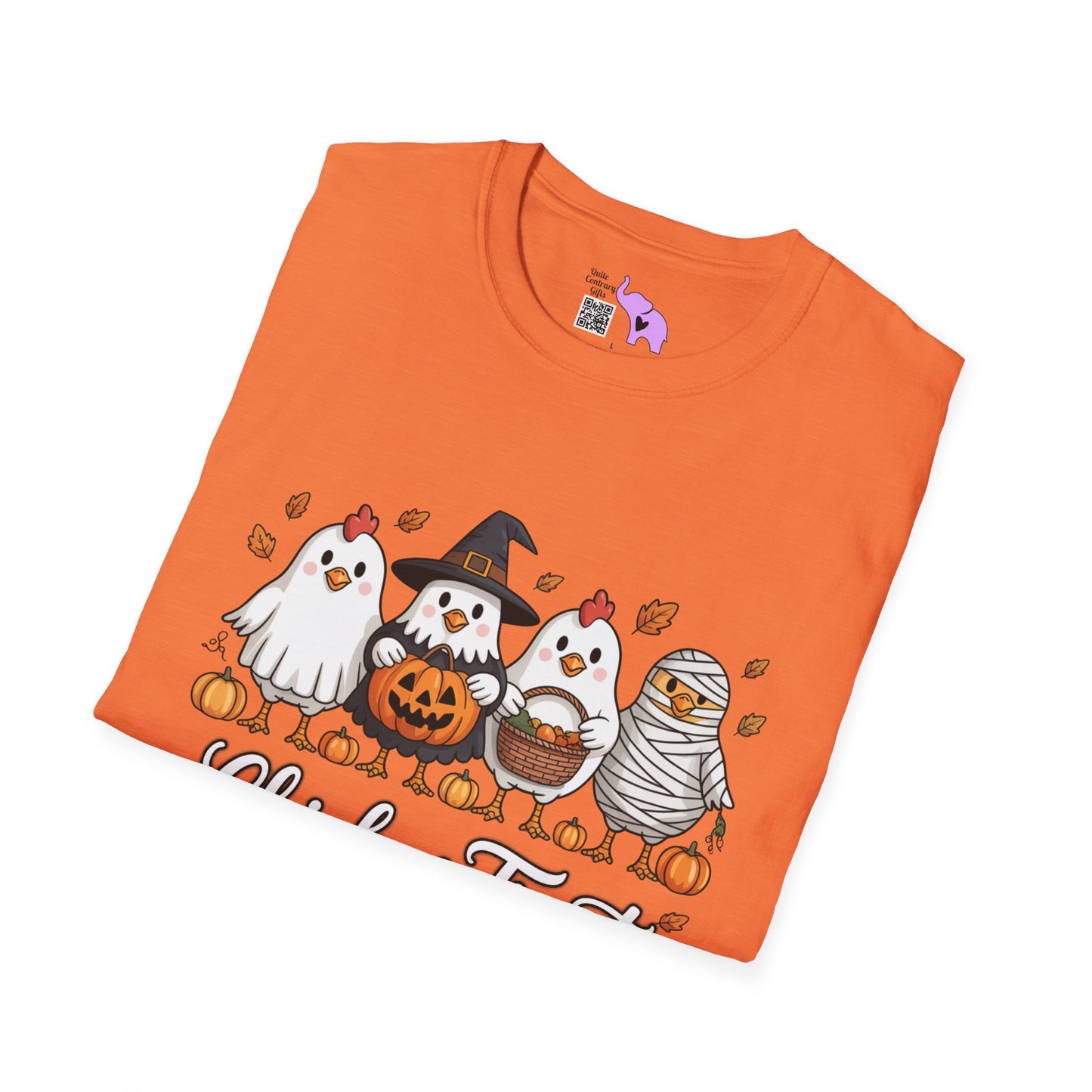 Chick or Treat Adult T-shirt